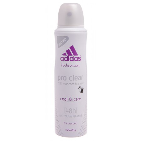 Desodorante Adidas Aerosol Pro Clear Feminino Ml Drog O Super