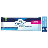 LEN�O UMEDECIDOS TENA CONFORT COM CAMOMILA E ALOE VERA TENA 40 UNIDADES 