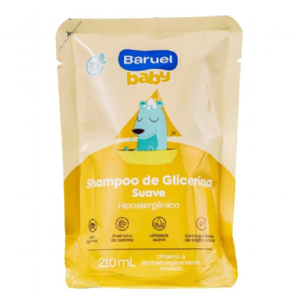 SHAMPOO BARUEL BABY GLICERINA SUAVE REFIL 210ML