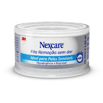 Fita Nexcare Remo��o Sem Dor Hipoalerg�nica e Respir�vel  1,35M