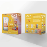 Kit OAZ Protetor Solar Protege e Hidrata FPS60 200ml + Protetor Solar Baby Shark FPS70 125ml