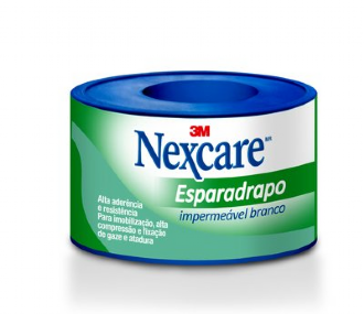 Esparadrapo Nexcare Imperme�vel Branco 25MX3M