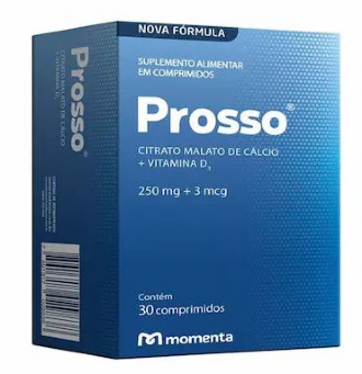 PROSSO 250MG/3MCG 30 COMPRIMIDOS