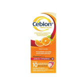 Cebion Vitamina C 1g Sabor Laranja 10 Comprimidos Efervescentes