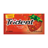 CHICLETE TRIDENT DE MORANGO