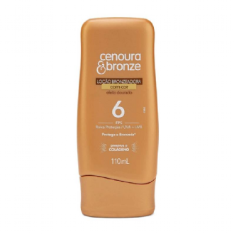 Cenoura e Bronze Lo��o Bronzeadora Com Cor FPS6 110ml
