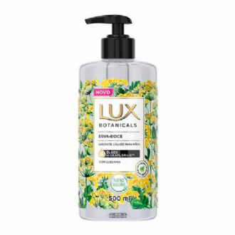 SABONETE LQUIDO PARA MOS LUX BOTANICALS LEOS HIDRAFLORAIS E ERVA DOCE