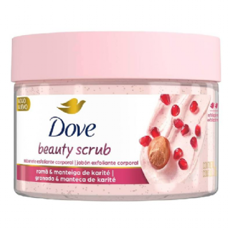 DOVE BEAUTY SCRUB ESFOLIANTE CORPORAL DE ROM� E MANTEIGA DE KARIT� 280G