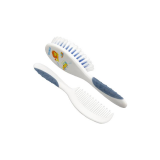 KIT KUKA ESCOVA E PENTE PARA CABELO SOFT AZUL