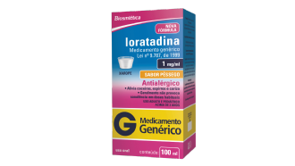 LORATADINA GENRICO XAROPE 1MG/ML 100ML BIOSINTTICA ACH