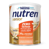 SUPLEMENTO ALIMENTAR NUTREN SENIOR 50+ SEM SABOR ZERO LACTOSE COM 740G