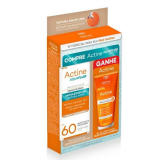 KIT PROTETOR SOLAR ACTINE AQUAFLUID C/COR 40G + GEL DE LIMPEZA ACTINE 40G