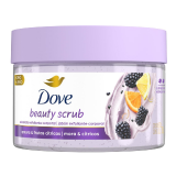 DOVE BEAUTY SCRUB ESFOLIANTE CORPORAL DE AMORA  E FRUTAS C�TRICAS 280G