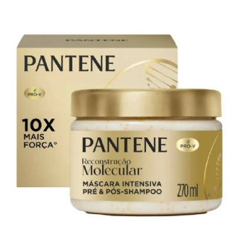 Mscara Capilar Intensiva Pr & Ps-Shampoo Pantene Pro-V Reconstruo Molecular 270ml
