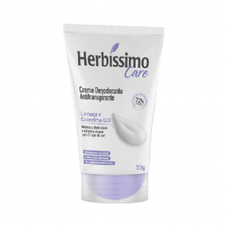 DESODORANTE HERBISSIMO CREME LINHA�A E COENZIMA Q10 55G