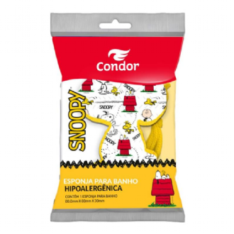 ESPONJA DE BANHO CONDOR SNOOPY 1UN