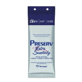 PRESERVATIVO PRESERV EXTRA SENSITIVITY TAMANHO MAIS LARGO MAIS LONGO - 6 UNIDADE