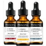 KIT SRUM FACIAL VC-10 + RN-0,3 + AH-2 PRINCIPIA 30ML CADA