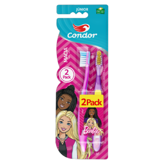 ESCOVA DENTAL CONDOR MACIA JUNIOR BARBIER 2UN