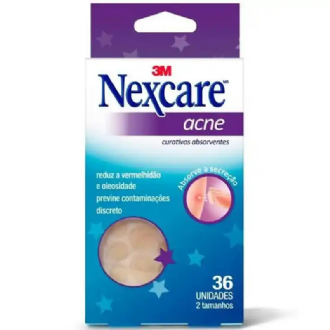 Curativo Nexcare Para Acne 36 Unidades