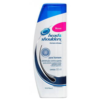 SHAMPOO HEAD & SHOULDERS HOMEM PREVENO DE QUEDA 200ML