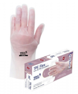 UVA VOLK TPE FLEX TRANSPARENTE GRANDE CAIXA COM 100 UNIDADES