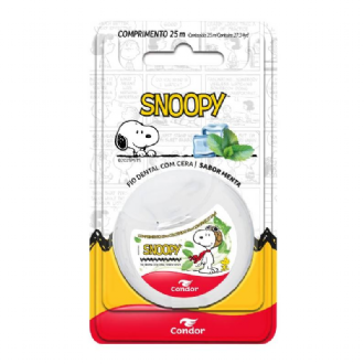 FIO DENTAL CONDOR MENTA SNOOPY 25M