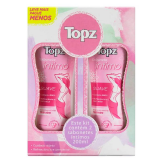 SABONETE INTIMO TOPZ SUAVE 2 UNIDADES 200ML