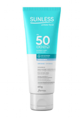 PROTETOR SOLAR SUNLESS FACIAL SEM COR TOQUE SECO FPS50 60G