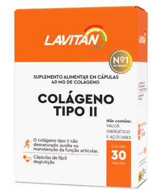 LAVITAN COLGENO TIPO II COM 30 CPSULAS