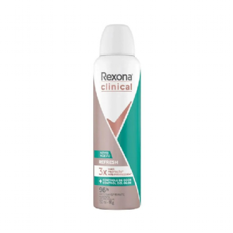 DESODORANTE REXONA AEROSOL CLINICAL REFRESH 91G