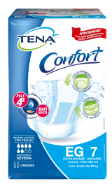 FRALDA GERIATRICA TENA BIOFRAL CONFORT PLUS TAMANHO EG 7 UNIDADES