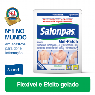 SALONPAS GEL PATCH 3 UNIDADES
