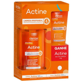 KIT COM GEL DE LIMPEZA ACTINE 140G + GRTIS GEL DE LIMPEZA 40G
