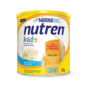 NUTREN KIDS SABOR BAUNILHA 350G