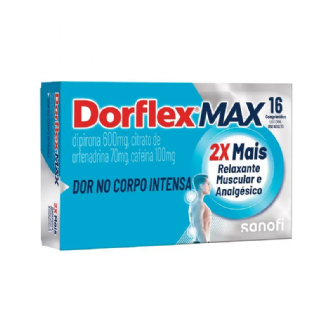 DORFLEX MAX COM 16 COMPRIMIDOS
