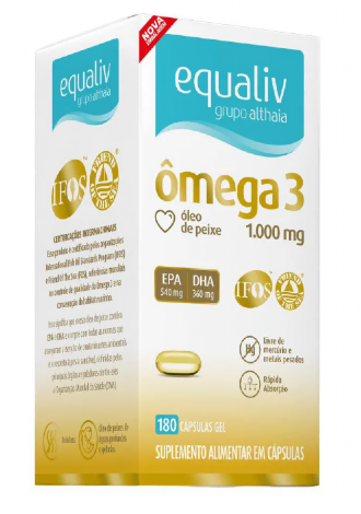 �mega 3 Equaliv 1000mg com 180 C�psulas