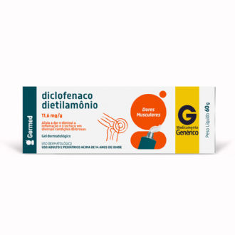 DICLOFENACO DIETILAMNIO GEL CREME 10MG/G 60G
