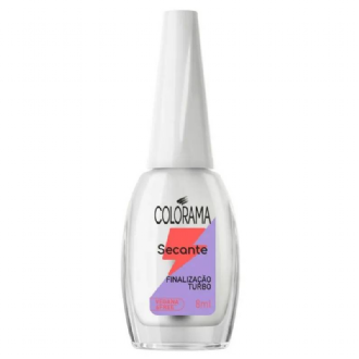 ESMALTE SECANTE COLORAMA FINALIZA��O TURBO