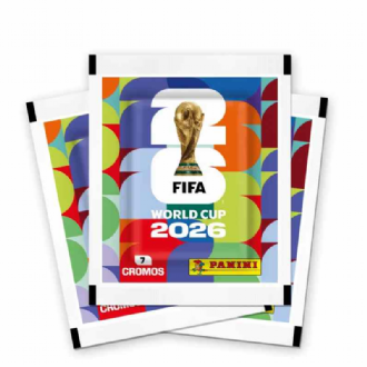 ENVELOPE COM 7 FIGURINHAS COPA DO MUNDO 2026