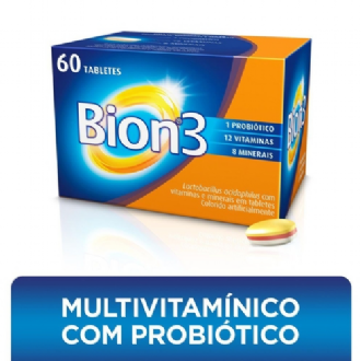 MULTIVITAMNICO COM PROBITICO BION3 COM 60 TABLETES