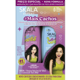 KIT SHAMPOO 325ML + CONDICIONADOR 200ML  SKALA MAIS CACHOS
