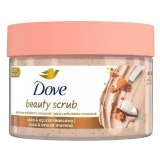 DOVE BEAUTY SCRUB ESFOLIANTE CORPORAL DE COCO E ACAR MASCAVO 280G