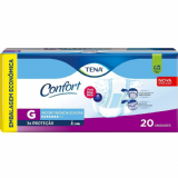 FRALDA GERITRICA TENA CONFORT PACOTE ECONMICO TAMANHO G 20 UNIDADES