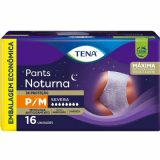 FRALDA GERIATRICA TENA PANTS NOTURNA P/M COM 16 UNIDADES