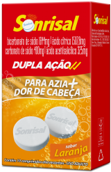 SONRISAL LARANJA EFERVESCENTE 10 COMPRIMIDOS