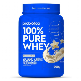 PURE WHEY SABOR BAUNILHA PROBITICA  900G