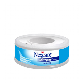Fita Nexcare Micropore Branca 12MX4,5M 1un