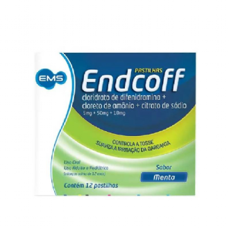 ENDCOFF PASTILHA MENTA 12UN