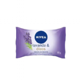 SABONETE EM BARRA NIVEA LAVANDA & LEOS 85G